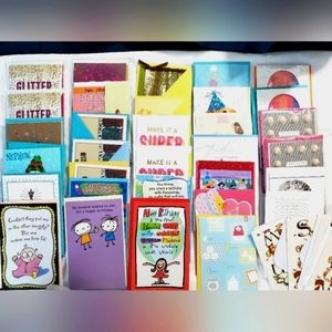 : 36 mixed occasion cards hallmark signature Sunrise weiner dog tender thoughts